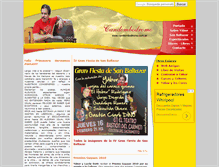 Tablet Screenshot of candombodromo.com
